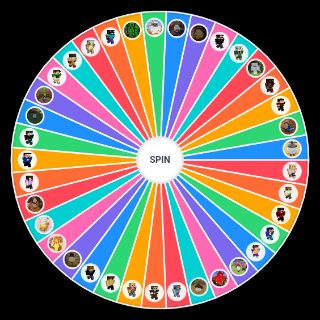 Spin the Wheel: QSMP Characters (as of MAY 2023)