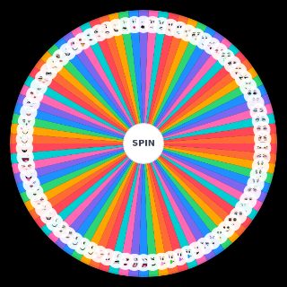 Random barbie faces Wheel
