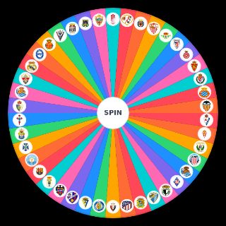Spin the Wheel: Equipos de España