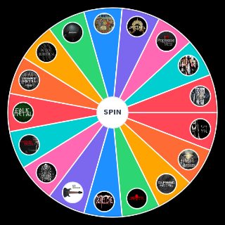 Random Metal Subgenres Wheel