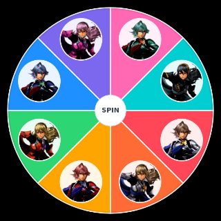Corrin Alternate Costumes (SSBU) Random Picker