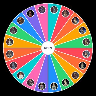Random Loba Andrade Skins Wheel
