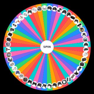 Spin the Wheel: Video Game Controllers
