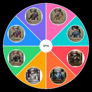 Frederick Kreiburg Skins (Identity V) Wheel