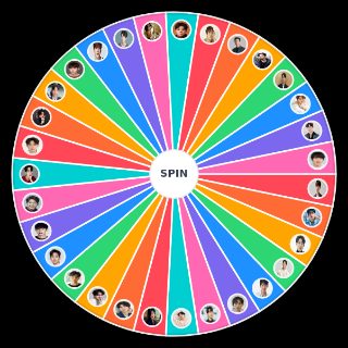 Random K Actors Smash Wheel