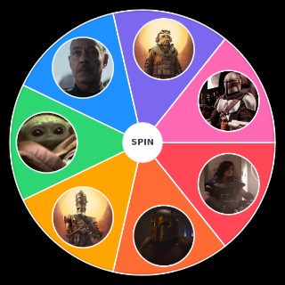 Choose a Random Star Wars: The Mandalorian Characters
