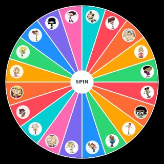 Pick a Random The Loud House Characters