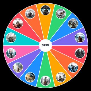 Assassin's Creed Games (Valhalla included) Wheel