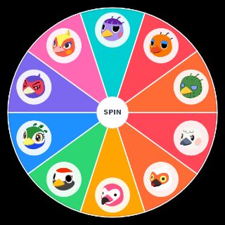 Spin the Wheel: Animal Crossing Ostriches