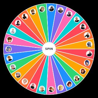 Kingdom Hearts characters Random Picker