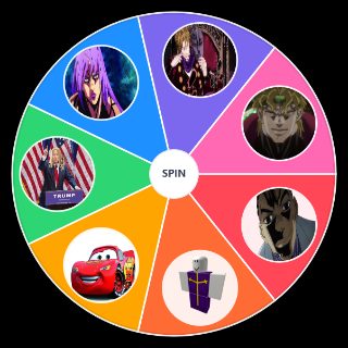Spin the Wheel: Jojo Main Villains