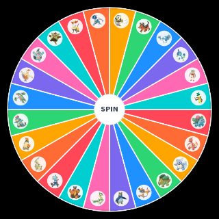 Pokemon Starters: Second Form Wheel