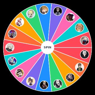 Random Danganronpa Remanant of hope Wheel
