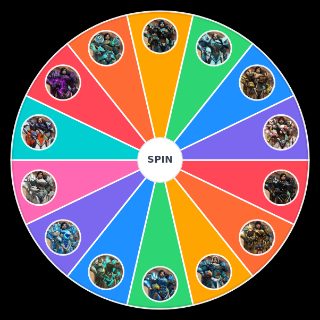 Overwatch Pharah's Skins Wheel