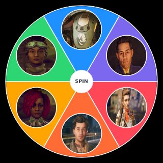 The Outer Worlds companions Random Generator