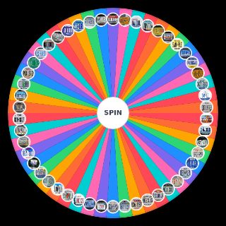 Spin the Wheel: state licence plates