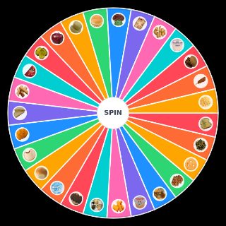 Spin the Wheel: School Cafeteria food
