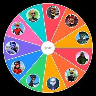 Random miraculous users Wheel