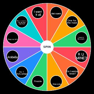 Choose a Random AM Arctic Monkeys Album (songs)