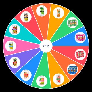 Spin the Wheel: Zumos del Mercadona