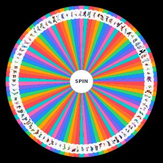 Random Pokemon Black/White Regional Dex Wheel