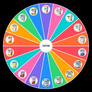 Random Yogures (Alpro) Wheel