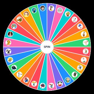 PERSONAGENS ANIMADOS QUE EU QUEBRAVA NA PORRADA! Wheel