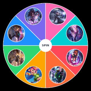 Random Zoe Skin 2023 (League Of Legends) Wheel