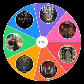 Random Suicide Silence Albums Wheel