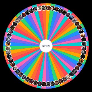 Random Big 6 slasher movies (March 2023 Updated) Wheel