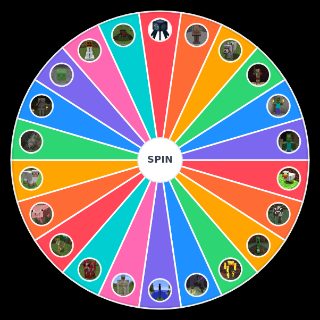 Minecraft Mobs Wheel