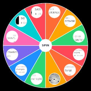 Spin the Wheel: Xxxtentacion songs