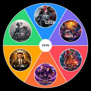 Spin the Wheel: MCU Series Disney+ (UPDATED)