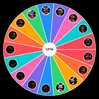Random EVERY SINGLE Foxy/Mangle design Wheel
