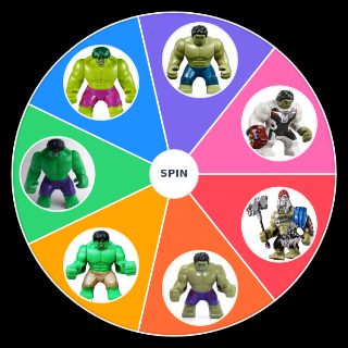 LEGO Hulk Big Figs Random Generator