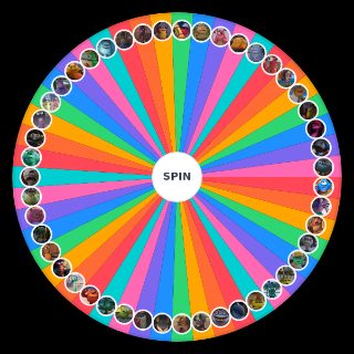 Random Monsters at Work characters Wheel