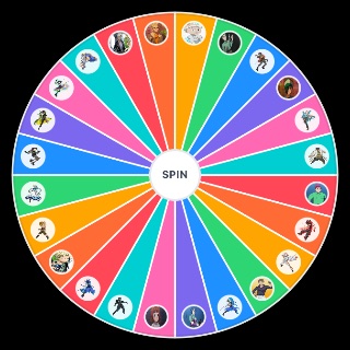 Random Beyblade X Characters Wheel