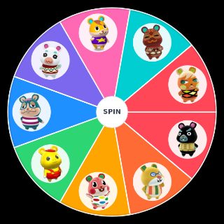 Spin the Wheel: Animal Crossing Hamsters