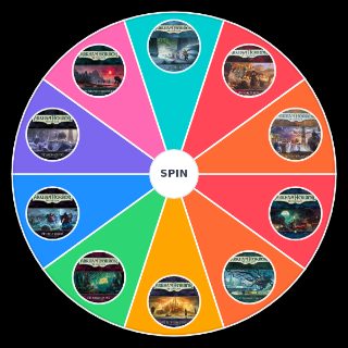 Arkham Horror LCG Campaigns Wheel