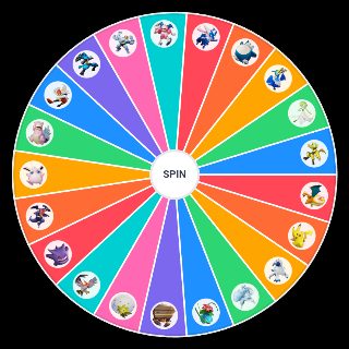 Spin the Wheel: Pokemon Unite