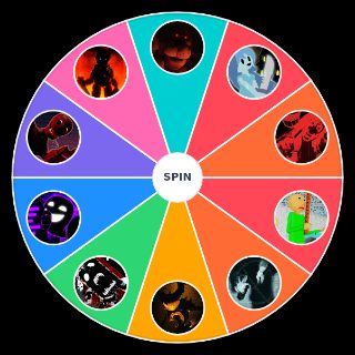 Fright Fighters Characters Random Picker