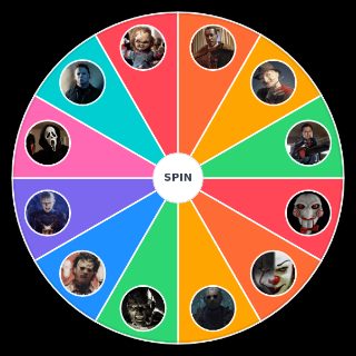 Slasher/Horror Icons Random Picker