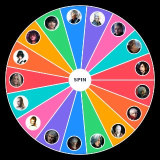Random devil may cry character designs Wheel