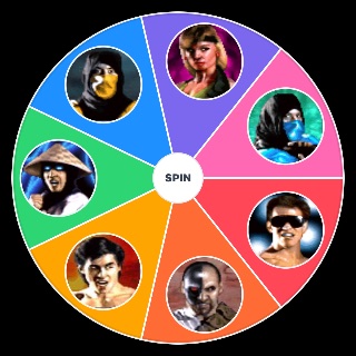 Choose a Random Mortal Kombat 1992 Characters