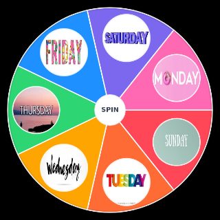 Days of the Week Random Generator