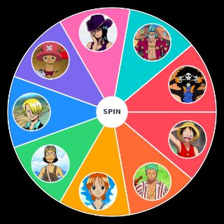 Choose a Random Straw Hat Pirates (Pre Time Skip)