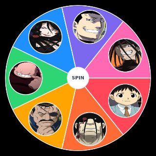 FMA:B's seven sins Wheel