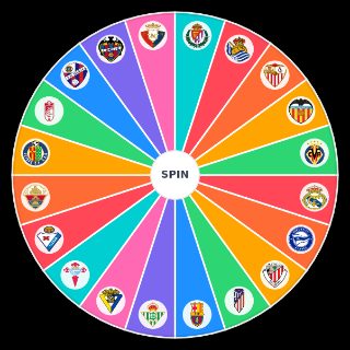 Spin the Wheel: Prediccion Liga Santander (1ª España) 2020/21