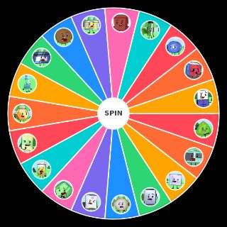 Random Artificial Ascent Characters Wheel