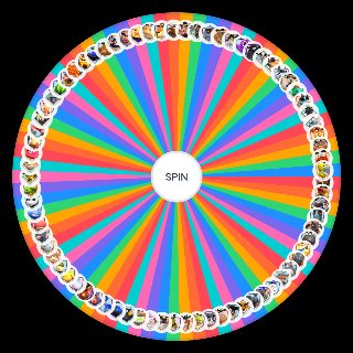 Random Rumble Stars Cards Wheel